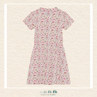 Minymo: Red Floral & Butterfly Dress