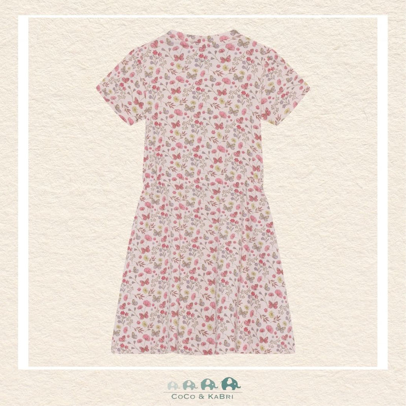 Minymo: Red Floral & Butterfly Dress