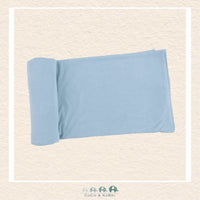 Angel Dear: Solid Stone Blue - Swaddle Blanket