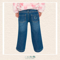 Deux Par Deux: Boot Leg Jeans with Embroidrey