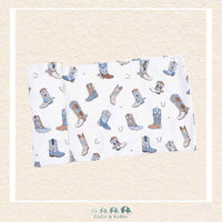 Angel Dear: Buckaroo Boots - Swaddle Blanket