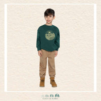 Deux par Deux: Green Fleece Sweatshirt
