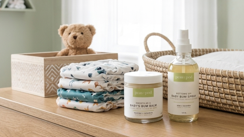 Peas in a pod Bum Balm & Spray