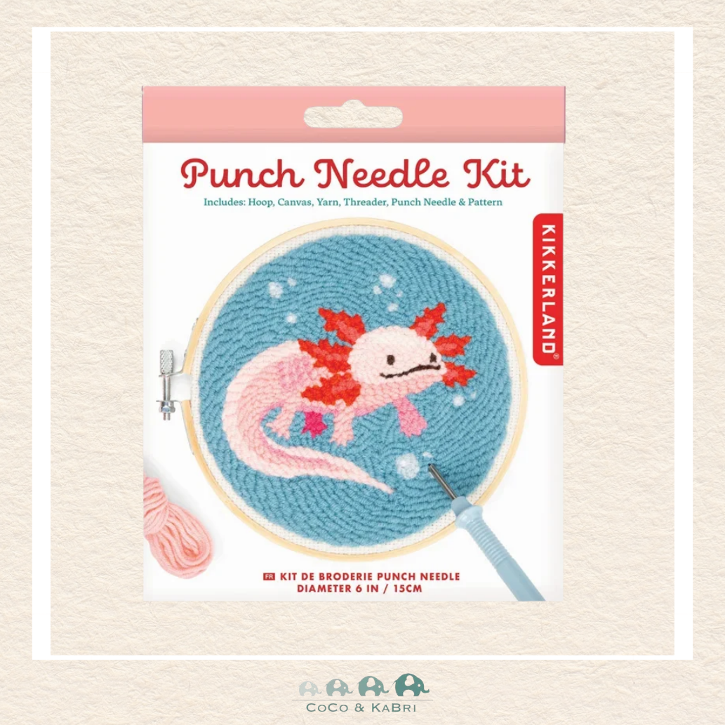 Kikkerland: Punch Needle - Axolotl