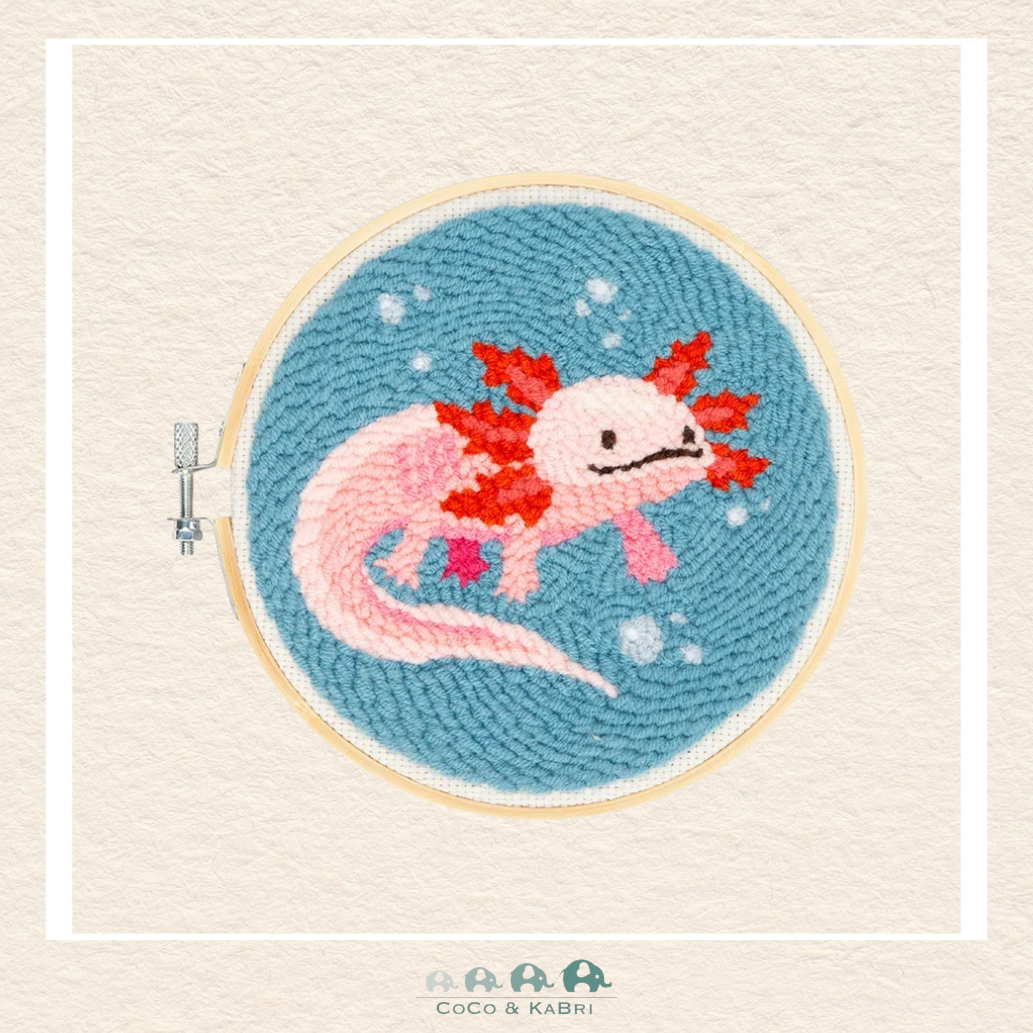 Kikkerland: Punch Needle - Axolotl