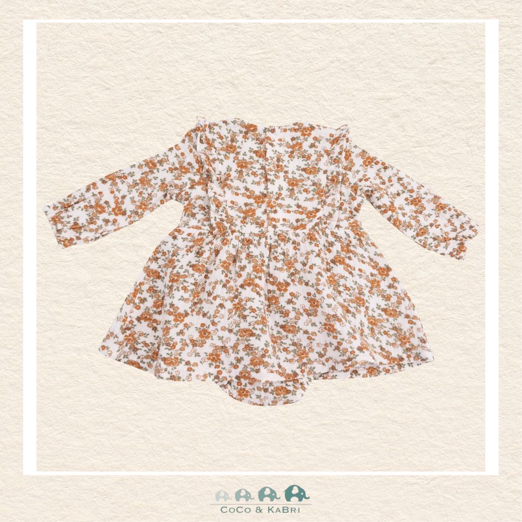 Angel Dear: Prairie Calico - Ruffle Bubble Dress