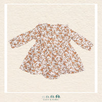 Angel Dear: Prairie Calico - Ruffle Bubble Dress