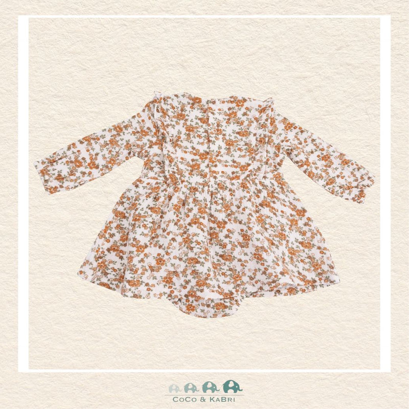 Angel Dear: Prairie Calico - Ruffle Bubble Dress