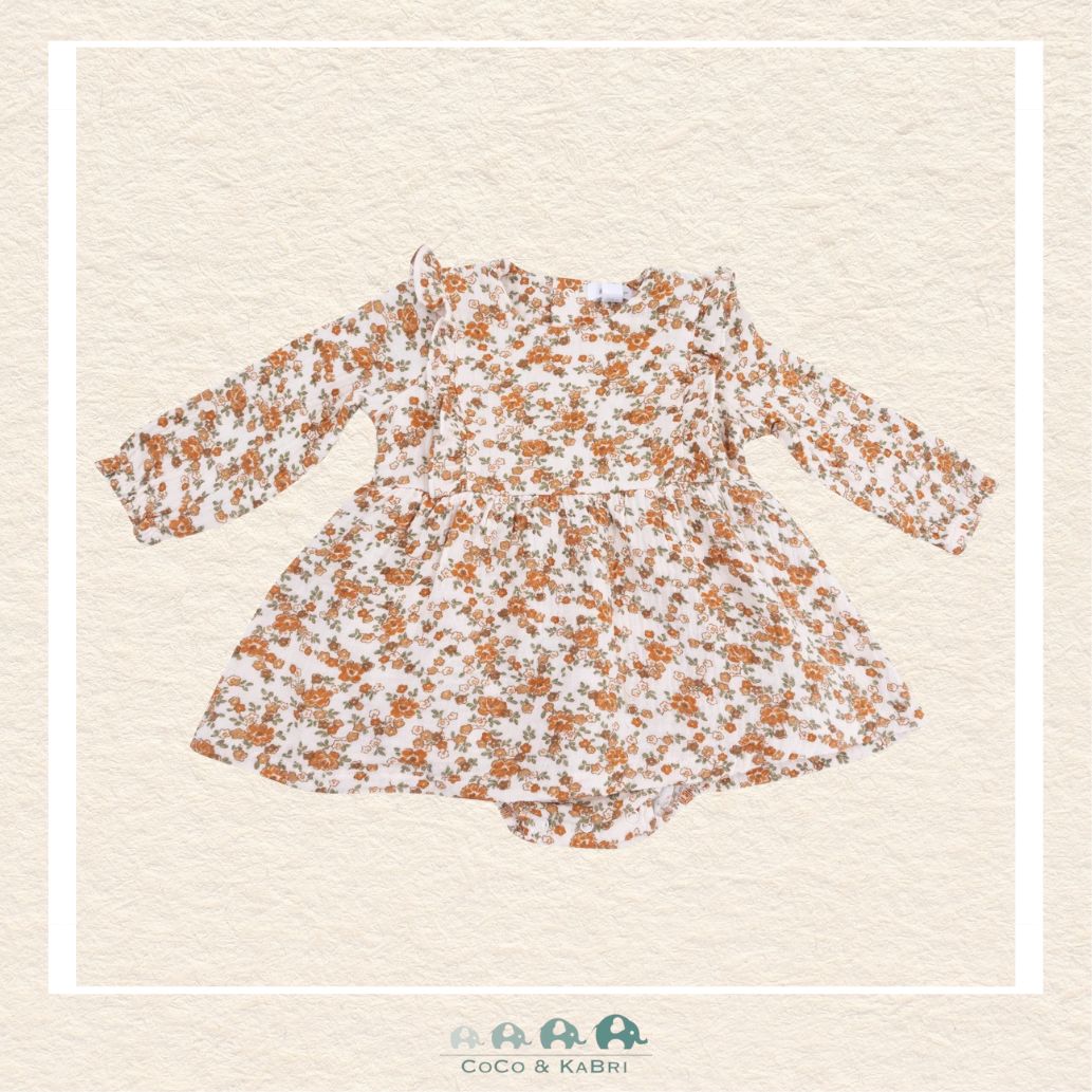 Angel Dear: Prairie Calico - Ruffle Bubble Dress