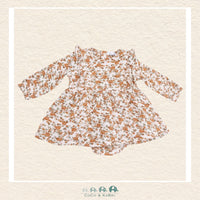 Angel Dear: Prairie Calico - Ruffle Bubble Dress