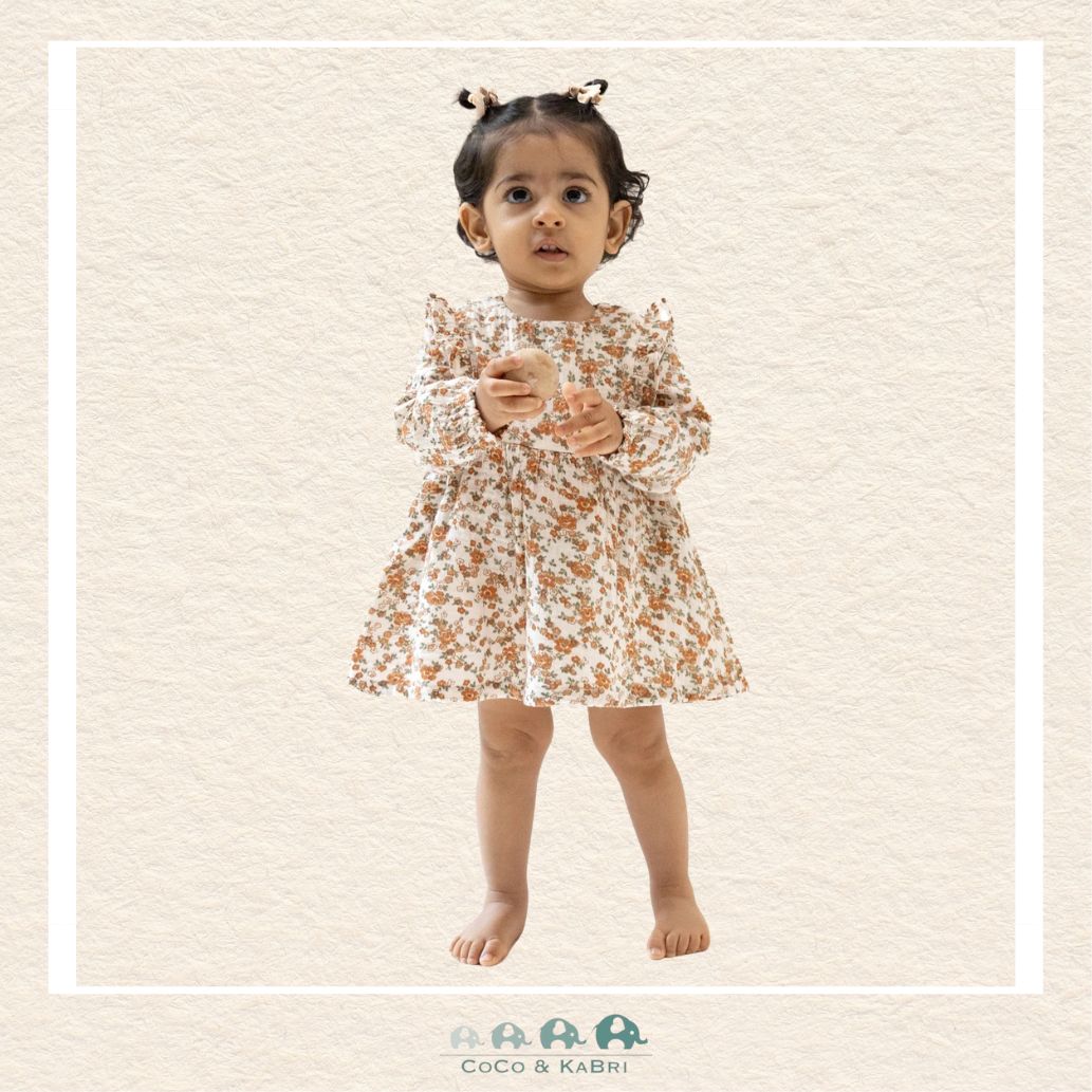 Angel Dear: Prairie Calico - Ruffle Bubble Dress