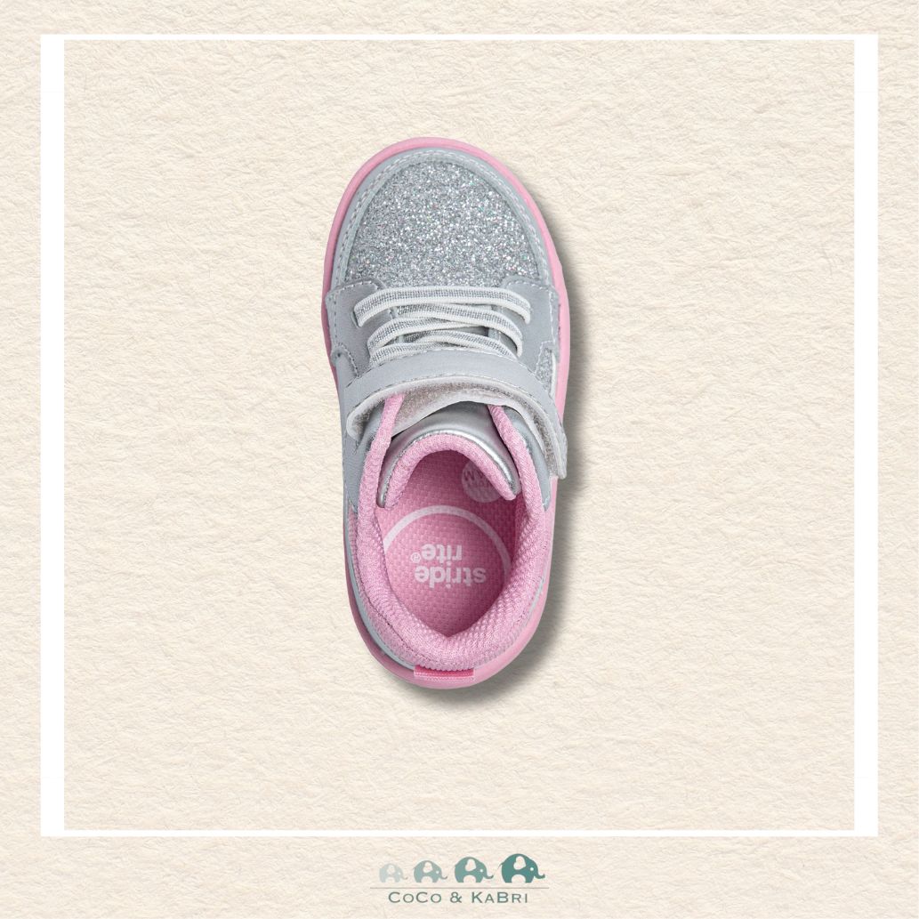 Stride Rite Girls' Shoes: Ames Silver/Rainbow