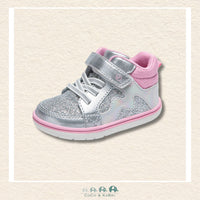 Stride Rite Girls' Shoes: Ames Silver/Rainbow
