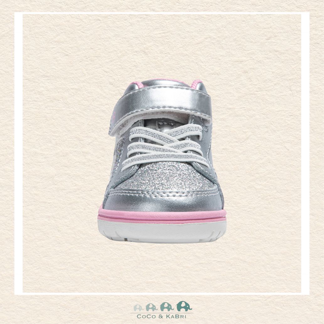 Stride Rite Girls' Shoes: Ames Silver/Rainbow