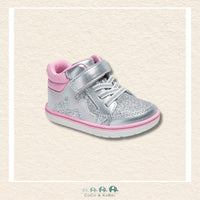 Stride Rite Girls' Shoes: Ames Silver/Rainbow