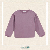 Minymo: Glitter Ribbed Tshirt