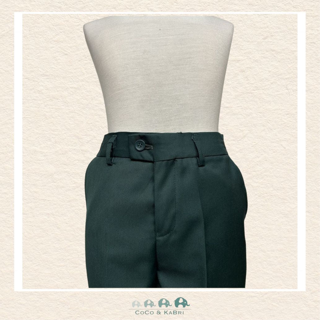 Fouger Suit: Three Piece (Jacket, Vest & Pant) - Hunter Green