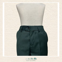 Fouger Suit: Three Piece (Jacket, Vest & Pant) - Hunter Green
