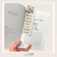 All You Need Is Your Cat & A Good Book Bookmark, CoCo & KaBri Children's Boutique