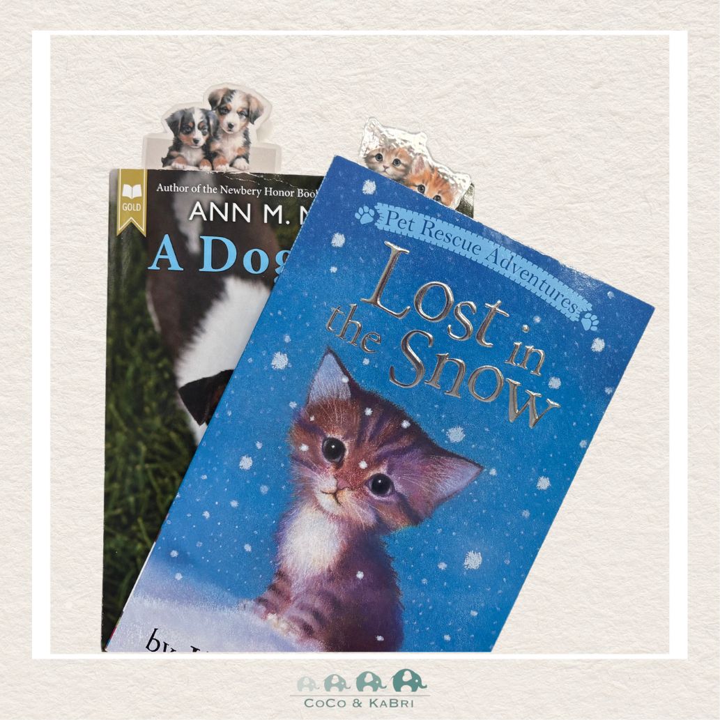 All You Need Is Your Cat & A Good Book Bookmark, CoCo & KaBri Children's Boutique
