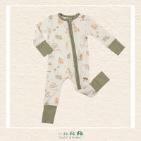 Angel Dear 2 Way Zipper Romper - Wild Wild West, CoCo & KaBri Children's Boutique