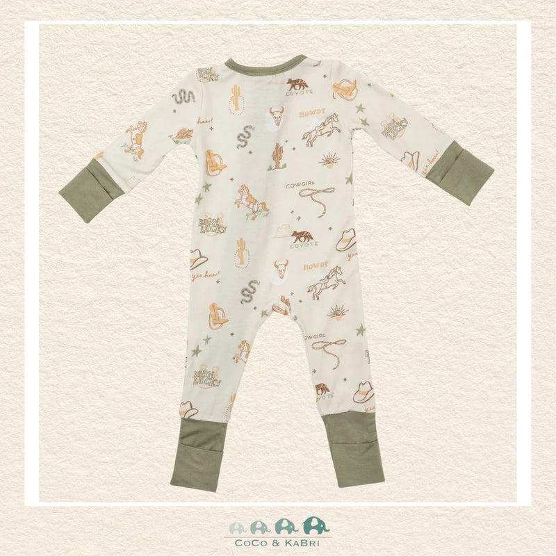 Angel Dear 2 Way Zipper Romper - Wild Wild West, CoCo & KaBri Children's Boutique