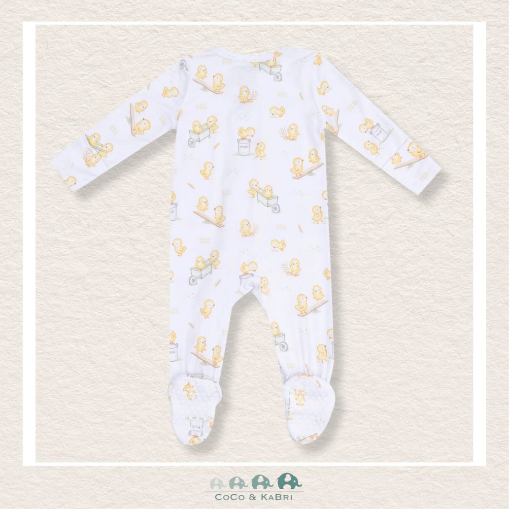 Angel Dear Bamboo Baby Chicks 2 Way Zipper Footie, CoCo & KaBri Children's Boutique