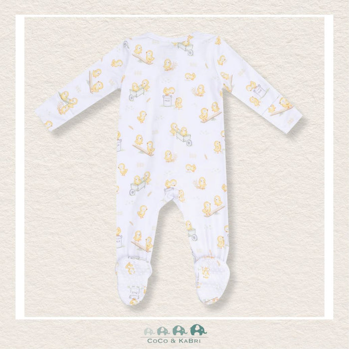 Angel Dear Bamboo Baby Chicks 2 Way Zipper Footie, CoCo & KaBri Children's Boutique