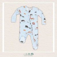 Angel Dear Bamboo Cow Families 2 Way Zipper Footie, CoCo & KaBri Children's Boutique