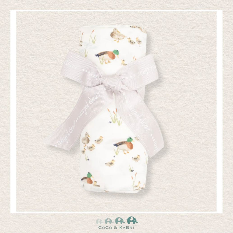 Angel Dear: Bamboo Duckling Families Swaddle Blanket, CoCo & KaBri Children's Boutique