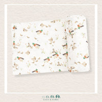 Angel Dear: Bamboo Duckling Families Swaddle Blanket, CoCo & KaBri Children's Boutique