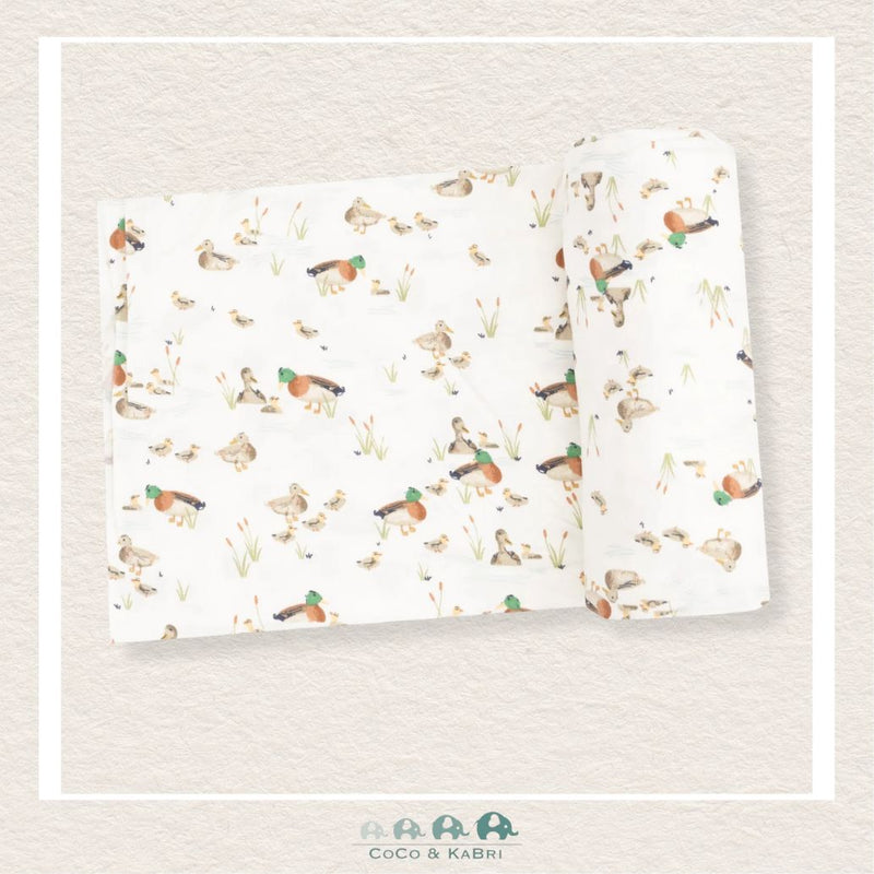 Angel Dear: Bamboo Duckling Families Swaddle Blanket, CoCo & KaBri Children's Boutique