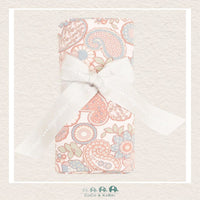 Angel Dear: Bamboo Folk Paisley Swaddle Blanket, CoCo & KaBri Children's Boutique