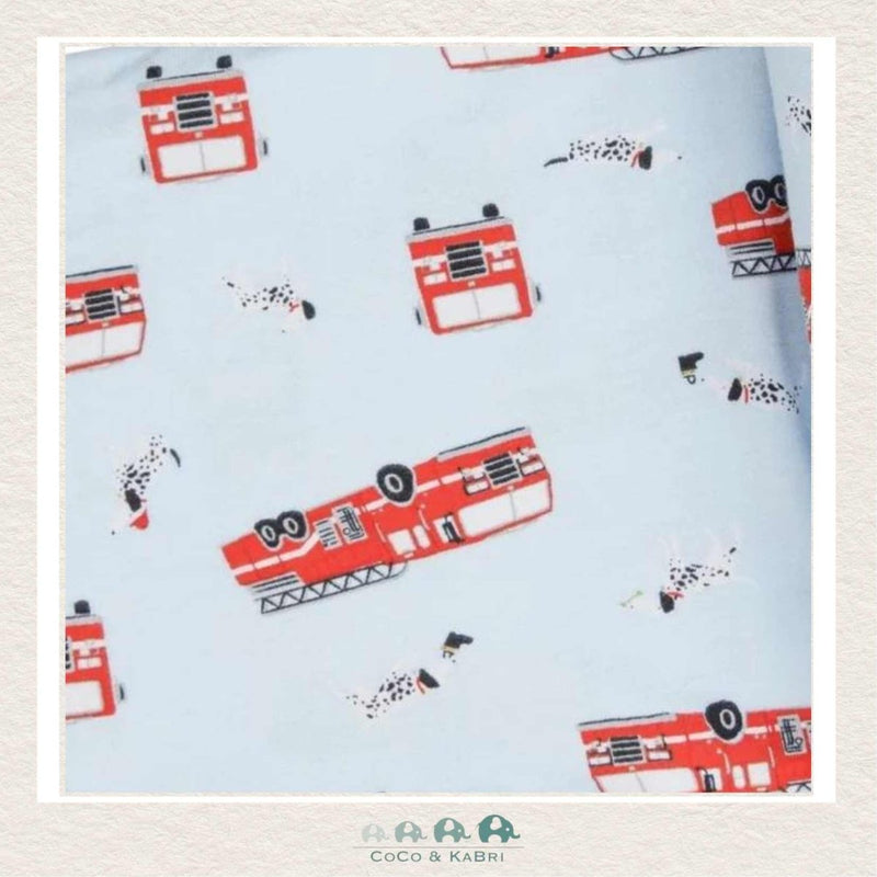 Angel Dear: Bamboo Jersey Swaddle Blanket - Firetrucks, CoCo & KaBri Children's Boutique