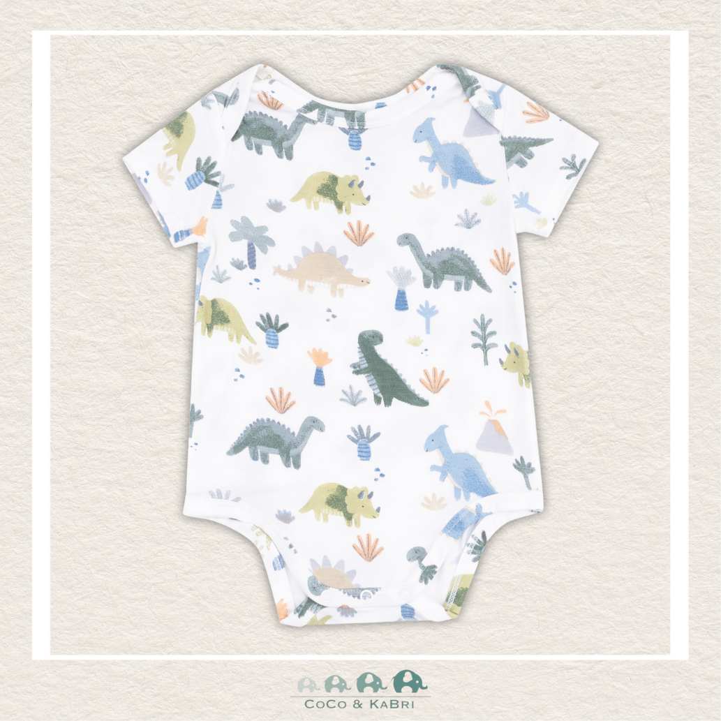 Angel Dear: Bamboo Soft Dinos Diaper Shirt, CoCo & KaBri Children's Boutique