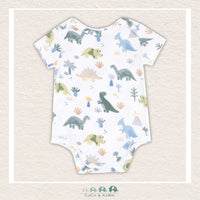 Angel Dear: Bamboo Soft Dinos Diaper Shirt, CoCo & KaBri Children's Boutique