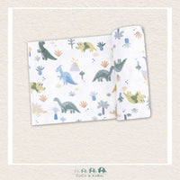 Angel Dear: Bamboo Soft Dinos Swaddle Blanket, CoCo & KaBri Children's Boutique
