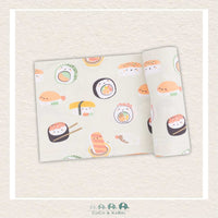 Angel Dear: Bamboo Sushi Green Swaddle Blanket, CoCo & KaBri Children's Boutique