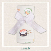 Angel Dear: Bamboo Sushi Green Swaddle Blanket, CoCo & KaBri Children's Boutique
