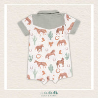 Angel Dear: Bamboo Western Horses Cowboy Shortie, CoCo & KaBri Children's Boutique