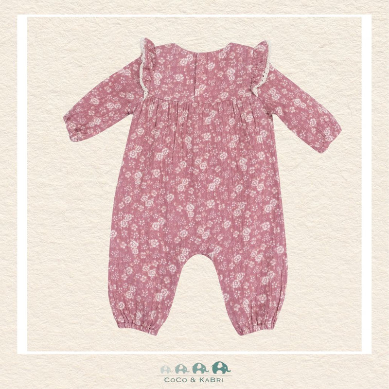 Angel Dear: Bandana Floral - Ruffle Sleeve Romper, CoCo & KaBri Children's Boutique