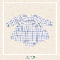 Angel Dear: Blue Plaid Dress, CoCo & KaBri Children's Boutique