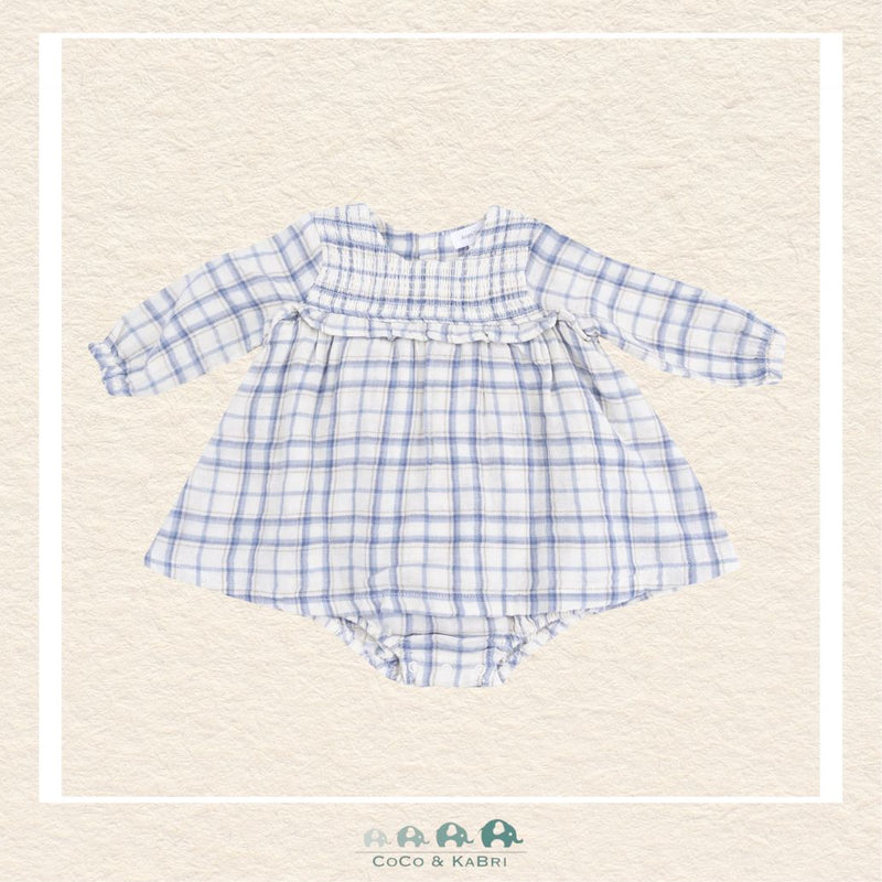 Angel Dear: Blue Plaid Dress, CoCo & KaBri Children's Boutique