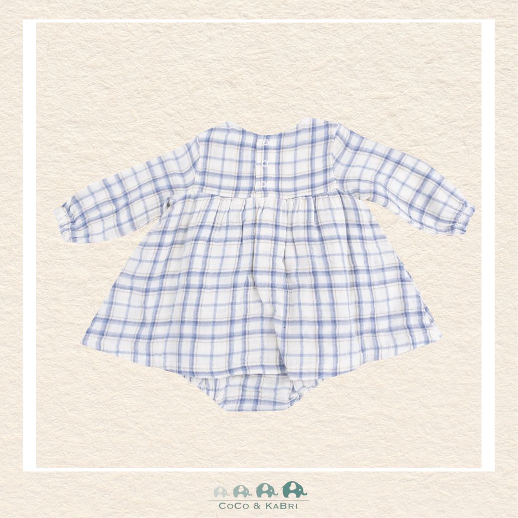 Angel Dear: Blue Plaid Dress, CoCo & KaBri Children's Boutique