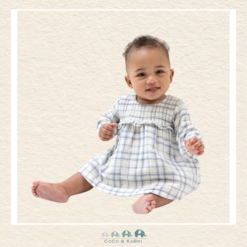 Angel Dear: Blue Plaid Dress, CoCo & KaBri Children's Boutique