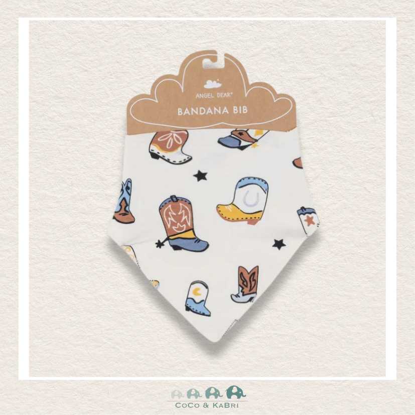 Angel Dear: Boots Blue Bib, CoCo & KaBri Children's Boutique