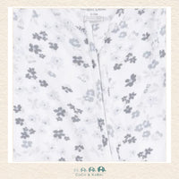 Angel Dear: Caroline's Calico - 2 Way Zipper Modal Ruffle Back Footie, CoCo & KaBri Children's Boutique