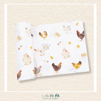 Angel Dear: Collector Chickens - Swaddle Blanket, CoCo & KaBri Children's Boutique