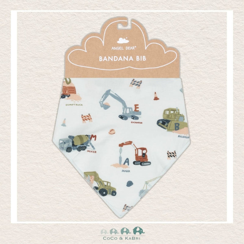 Angel Dear: Construction Alphabet - Bandana Bib, CoCo & KaBri Children's Boutique