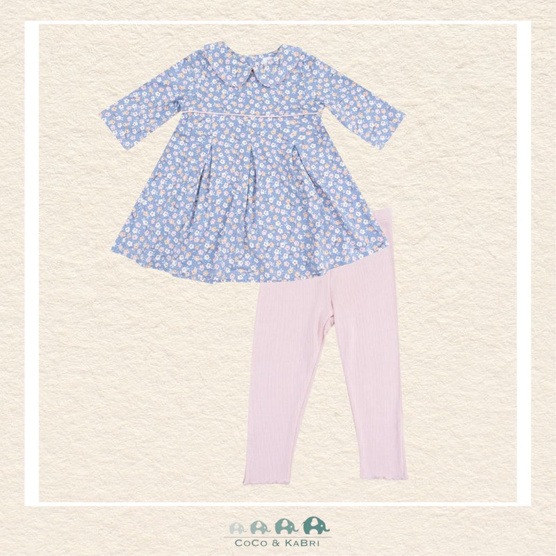 Angel Dear: Country Calico Dress & Leggings, CoCo & KaBri Children's Boutique